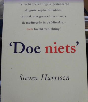 Doe niets, Steven Harrison  beschikbaar voor biedingen