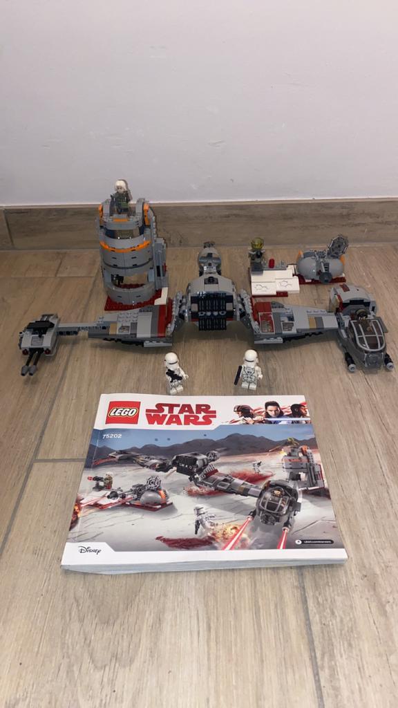 Lego star wars set 75202, Kinderen en Baby's, Speelgoed | Duplo en Lego, Zo goed als nieuw, Lego, Complete set, Ophalen of Verzenden