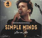 SIMPLE MINDS - LIVE ON AIR - 4CD-SET - NIEUW, Cd's en Dvd's, Verzenden, Poprock, Nieuw in verpakking