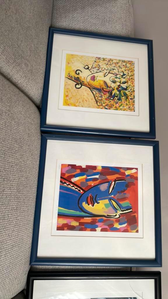 Ingelijste litho’s : gesigneerd genummerd, Antiek en Kunst, Kunst | Litho's en Zeefdrukken, Ophalen