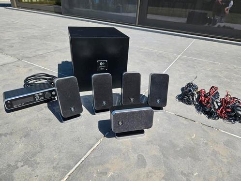 Logitech Z-5400 5.1 Digital Speaker System, Audio, Tv en Foto, Home Cinema-sets, Zo goed als nieuw, Ophalen