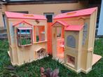 Prachtig opvouwbaar Barbie poppenhuis, Kinderen en Baby's, Speelgoed | Poppenhuizen, Ophalen, Gebruikt, Poppenhuis