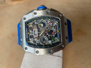 Horloge heren R.Mille zeldzaam bleu beschikbaar voor biedingen