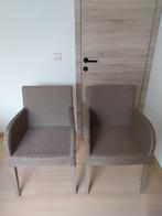 2 chaises Vincent Sheppard, Maison & Meubles, Chaises, Brun, Utilisé, Enlèvement ou Envoi, Deux