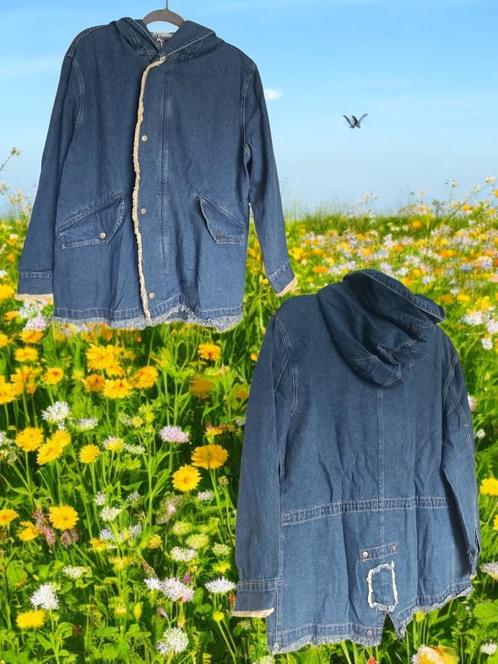Zomer spijkerjas maat M/L, Kleding | Dames, Jassen | Zomer, Nieuw, Maat 38/40 (M), Blauw, Verzenden