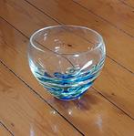 Vase de collection Bubble blue Langham Glass England, Ophalen, Nieuw, Glas