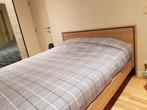 Bed 1,60 m. + dubbele lattenbodem., Huis en Inrichting, Slaapkamer | Bedden, Ophalen, Zo goed als nieuw