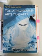 Boek voorbereiding toelatingsexamen arts tandarts, Ophalen, Gelezen