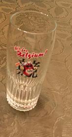 Bierglas Jupiler 33cl All for Belgium!, Ophalen of Verzenden, Gebruikt, Glas of Glazen, Jupiler