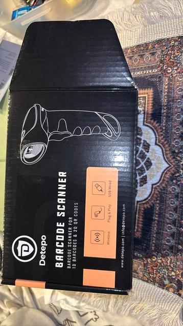 Detepo Barcode scanner (blootooth)(1d,2d) beschikbaar voor biedingen