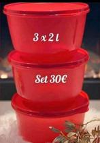 Ensemble de bols spatiaux Tupperware de 2 litres (3), Maison & Meubles, Cuisine| Tupperware, Enlèvement ou Envoi, Neuf