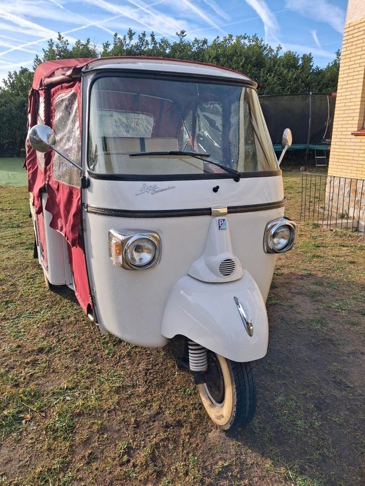 Piaggio Ape Calessino diesel 2010 - 4 personen B rijbewijs, Motoren, Motoren | Piaggio, Particulier, Ophalen