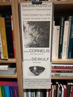 Lucien Cornelis/Etienne Dewulf Galerij Pluto affiche 1993, Verzamelen, Ophalen of Verzenden, Zo goed als nieuw