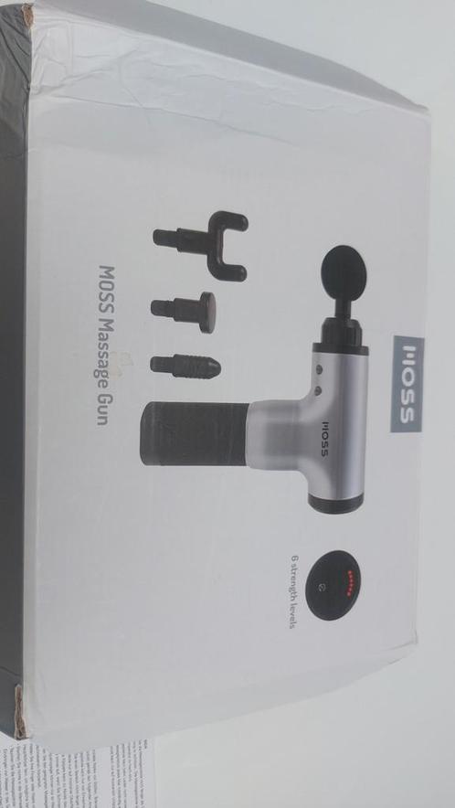 Massagegun Moss, Sport en Fitness, Massageproducten, Gebruikt, Ophalen of Verzenden