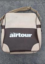 Reistas vintage "Airtour", Handtassen en Accessoires, Tassen | Reistassen en Weekendtassen, Ophalen, Gebruikt, Beige