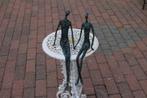 Beeld een paar moderne kunst in brons, maat L, Tuin en Terras, Tuinwanddecoratie, Ophalen, Nieuw