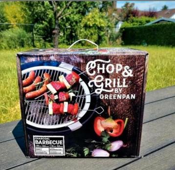 BBQ Chop & Grill van Greenpan Charcoal.Winkel prijs :129€
 beschikbaar voor biedingen