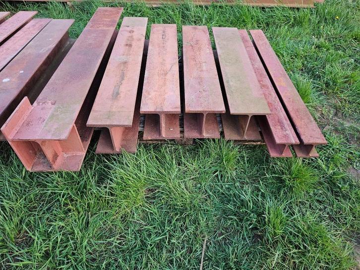 Diverse Poutrellen, Doe-het-zelf en Bouw, Metalen, Zo goed als nieuw, IJzer, Ophalen