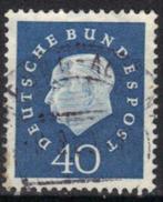 Duitsland Bundespost 1959 - Yvert 176 - Heuss (ST), Timbres & Monnaies, Timbres | Europe | Allemagne, Affranchi, Envoi