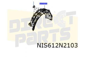 Nissan Townstar / Renault Kangoo modderkuip Links (achter) O beschikbaar voor biedingen