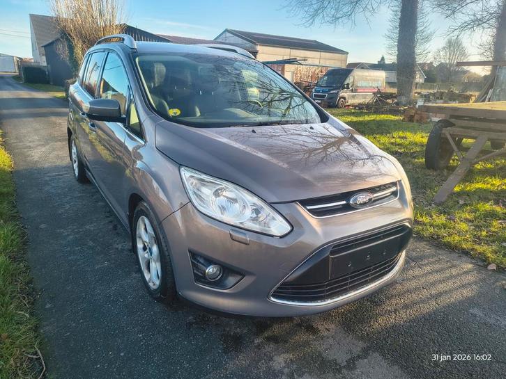 Ford Grand C-Max - 1.6 TDCi - 2012 - 5 sièges, Autos, Ford, Particulier, C-Max, Cruise Control, Diesel, Euro 5, Boîte manuelle