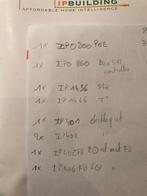 IP building componenten, Bricolage & Construction, Enlèvement ou Envoi, Neuf, Autres types