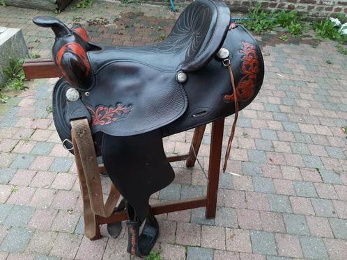 ZADEL, Dieren en Toebehoren, Paarden en Pony's | Zadels, Zo goed als nieuw, Western, Ophalen