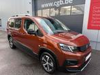Peugeot Rifter 12PureTech 130 GT-LINE EAT8 LANG FULL 7PL, Auto's, Gebruikt, 1199 cc, Bruin, 7 zetels