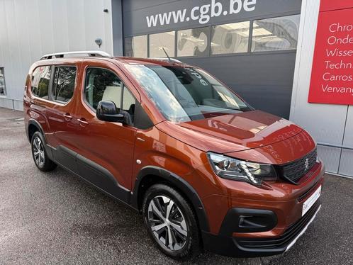 Peugeot Rifter 12PureTech 130 GT-LINE EAT8 LANG FULL 7PL, Auto's, Peugeot, Te koop, Rifter, 360° camera, ABS, Achteruitrijcamera