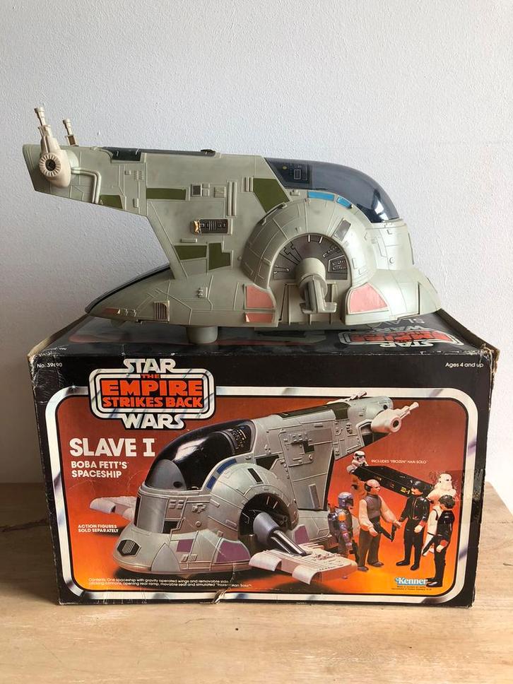 Star Wars vintage Slave 1 ESB, Verzamelen, Star Wars, Gebruikt, Actiefiguurtje, Ophalen of Verzenden