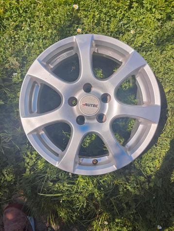 autec alu velgen 16 inch, Enlèvement, Utilisé, 16 pouces, Jante(s)