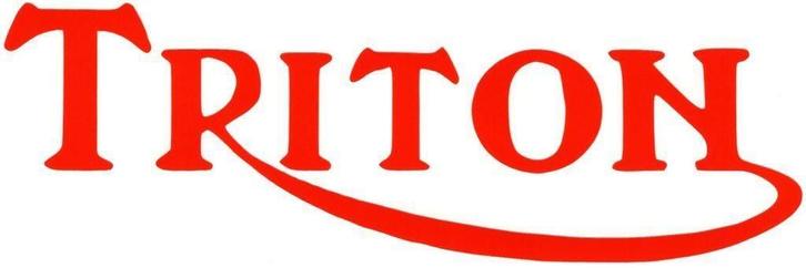 Triton sticker #1, Motoren, Accessoires | Stickers, Verzenden