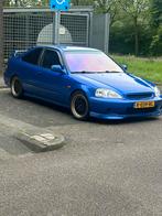 Honda civic coupe, Auto's, Stof, Blauw, Handgeschakeld, Grijs