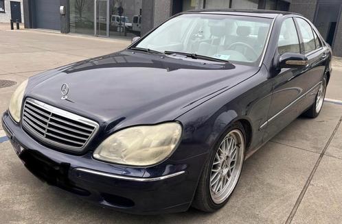 Mercedes S320 benzine 2001 368.000 km start rijdt goed, Auto's, Mercedes-Benz, Bedrijf, Te koop, S-Klasse, Benzine, Euro 3, Berline