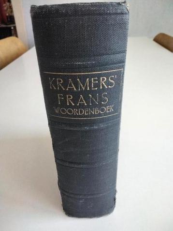 KRAMERS' - Woordenboek/Nederlands-Frans woordenboek beschikbaar voor biedingen