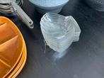Coupelles en forme de coquillage, Ophalen, Zo goed als nieuw, Glas