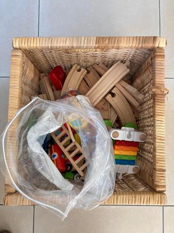 Lot de rail en bois et accessoires Brio & Djecco beschikbaar voor biedingen