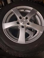 4 Jantes Dezent +pneus neige uniroyal 16', Autos : Pièces & Accessoires, 16 pouces, Véhicule de tourisme, Enlèvement, Utilisé