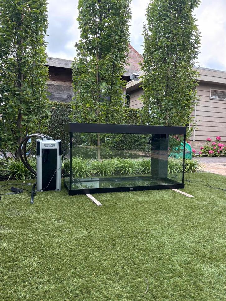 Aquarium 300l avec TOUS les accessoires !, Animaux & Accessoires, Poissons | Aquariums & Accessoires, Utilisé, Aquarium d'eau de mer rempli