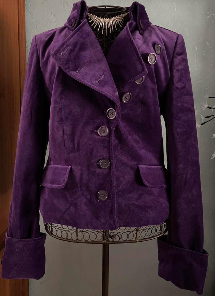 Superbe veste Bandolera 40 ÉTAT NEUF, Vêtements | Femmes, Vestes & Costumes, Comme neuf, Manteau, Taille 38/40 (M), Violet, Enlèvement ou Envoi