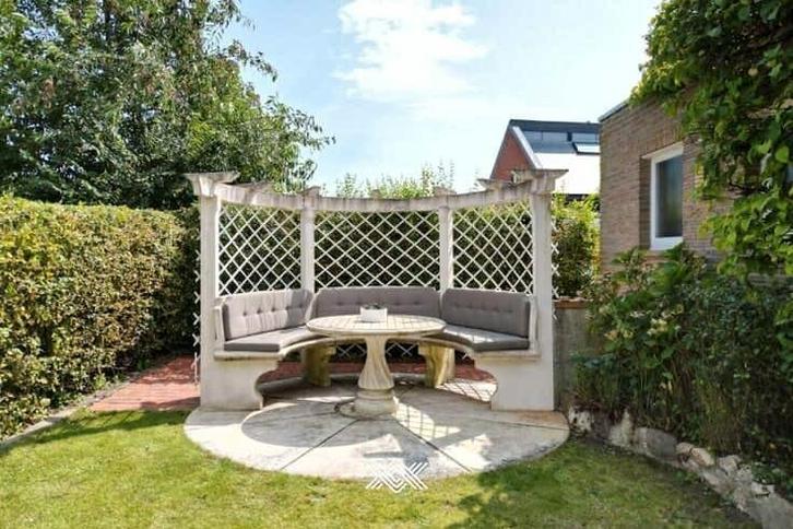 Tuinpaviljoen / vaste tuinbank met tafel, Tuin en Terras, Overkappingen, Tuinpaviljoen, Ophalen
