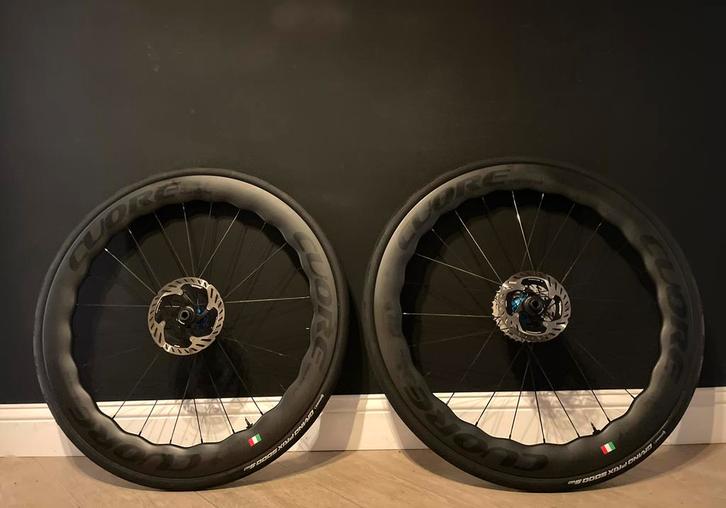 Cuore Wave Hope Pro 5 Disc Carbon Tubeless NP-wielen 16,50€, Fietsen en Brommers, Fietsonderdelen, Zo goed als nieuw, Band, Ophalen of Verzenden