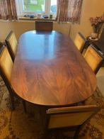 Eettafel + 6 stoelen, Ophalen, Gebruikt, 100 tot 150 cm, Vijf personen of meer