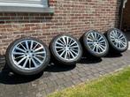Maserati Ghibli velgen + banden originele set, 19 inch, Banden en Velgen, Personenwagen, Gebruikt