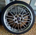 17" Borbet Velgen + Zomerbanden, Auto-onderdelen, Banden en Velgen, Ophalen, Gebruikt, Banden en Velgen, 17 inch