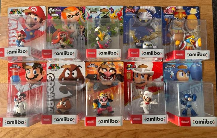 Amiibo Collectie - Verschillende, Games en Spelcomputers, Spelcomputers | Nintendo Switch, Nieuw, Switch Original, Zonder controller