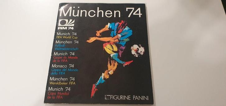 Panini Munich 74 Album incomplet, Hobby & Loisirs créatifs, Autocollants & Images, Enlèvement ou Envoi