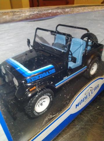 JEEP CJ-7 RENEGADE 1/18 MODEL CAR beschikbaar voor biedingen