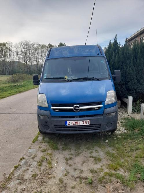 camper opel movano, Caravans en Kamperen, Mobilhomes, Particulier, tot en met 3, Diesel, Ophalen