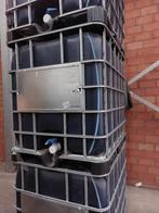 Nieuw Blauwe ibc (anti alg) plastic onderpalet., 150 liter of meer, Ophalen, Nieuw, Met kraantje